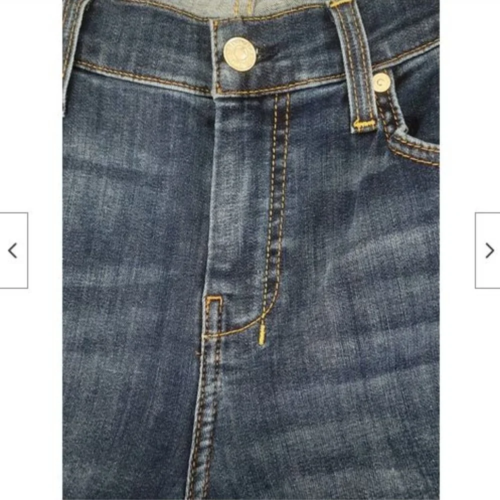 NWT 7 for All Mankind Dojo Wide Leg Jeans 30 Nordica - Picture 12 of 14